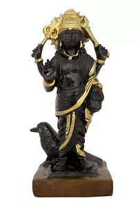 Lord Shani Dev God Idol Statue Spiritual Puja Vastu Showpiece Figurine US - Picture 1 of 4