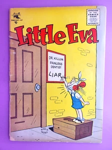 LITTLE EVA #22 LOW GRADE SPLIT SPINE 1955 COMBINE SHIP BX102 M25 - Picture 1 of 10