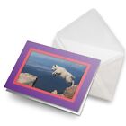Greeting Card Photo Insert Jumping Baby Goat Animal