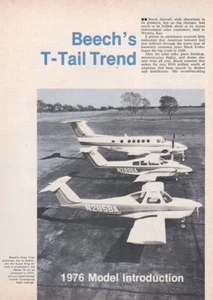 1976 Beechcraft T Tails Flugzeugbericht 3/27/2023d - Bild 1 von 1