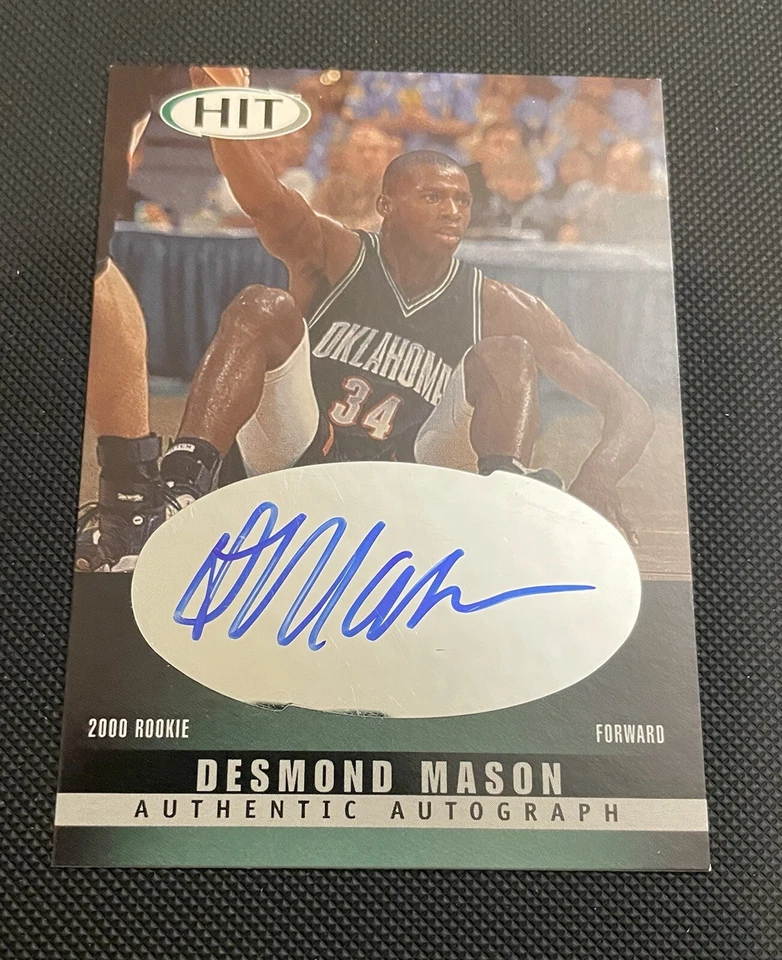 Sage Hit 2000 - Autógrafos Diamond #A34 Desmond Mason (AU, RC) Foto 1 de 1