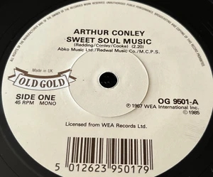 Northern Soul - Arthur Conley - Sweet Soul Music / Funky Street - Club Classic - Picture 1 of 2