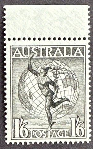 Australia 1948-50 Scott #C6 Air Mail MNH OG Cover