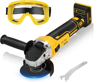 Беспроводная угловая шлифовальная машина подходит для аккумулятора Dewalt 20 В (без аккумулятора) 4-1/2 дюйма 10000 об/мин - Изображение 1 из 4