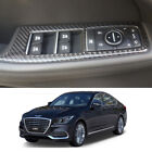 Real Carbon Front, Rear window Swich cover molding for Hyundai Genesis G80