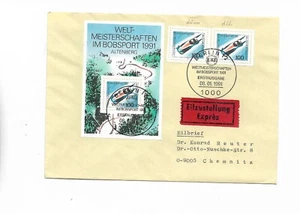 Bund / Mi.-Nr. 1496 (3) als portoger. MeF auf Eil-Brief m. ESST Berlin - Bild 1 von 2