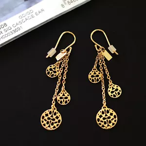 NWT COACH 94508 MIranda Signature Cascade Chandelier Drop Earring Earrings NEW - Picture 1 of 3