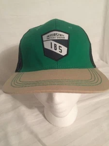 Interstate Battery System IBS Mesh Baseball Cap Truckermütze grün schwarz SnapBack - Bild 1 von 5