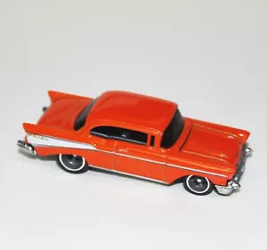 Hot Wheels Boulevard Big Hits 57 Chevy Bel Air E40 2011 Mattel Orange Auto giocattolo - Foto 1 di 5
