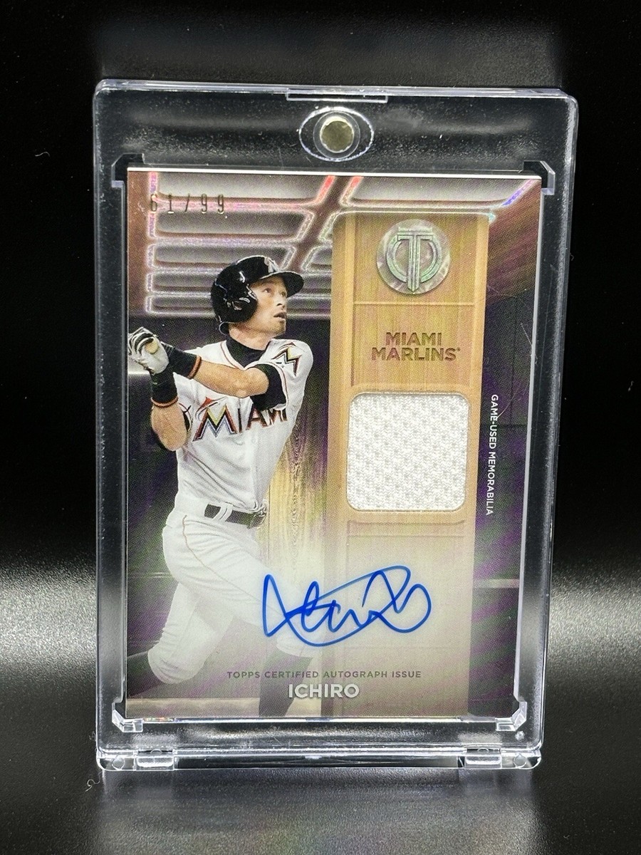 topps 2021 イチロー topps luminaries 2021 ICHIRO イチロー auto /15｜スポーツ