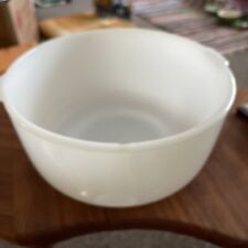 Vintage Large White Glasbake for Sunbeam Milk Glass Mixing Bowl
