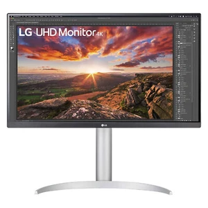 LG Electronics 27UP850N-W 27" 4K UHD Monitor Silber "Gratis Versand" - Afbeelding 1 van 7