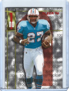Tarjeta de novato Fleer Eddie George 1996 #155 - Imagen 1 de 1