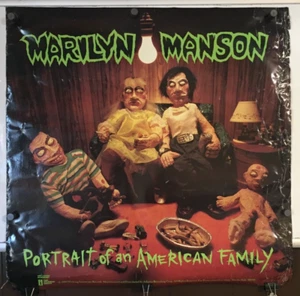 Marilyn Manson Vintage Poster Portrait of and American Family 1994 Promo Poster - Picture 1 of 5