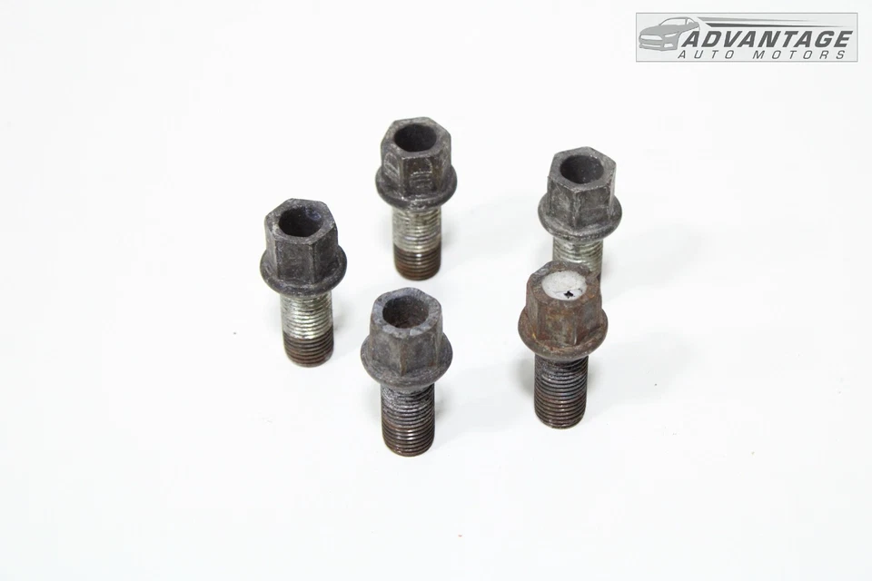 AUDI A7 QUATTRO 2012-2018 JUEGO DE 5 TORNILLOS TUERCA RUEDA IZQUIERDA O DERECHA OEM Foto 1 de 4