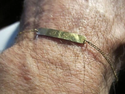 LESTAGE 12K GF ORO RELLENO I.D. PULSERA L.D. 8 1/2" - BBA-17A Foto 1 de 3