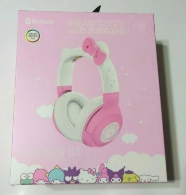 Razer Kraken BT Hello Kitty Friends Edition Wireless Bluetooth Headphones Pink - Image 1 of 4