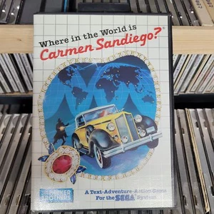 Where in the World is Carmen Sandiego - CIB - Sega Master System - Picture 1 of 2