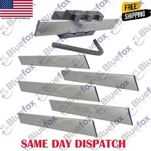 Soporte de herramienta de corte de corte tipo torno ajustable con 6 hojas HSS - Imagen 1 de 5