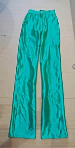 Vintage 1970 80s 'Peter Golding' Spandex Disco Jeans Pants Size XS - Shiny Lycra - Picture 1 of 14
