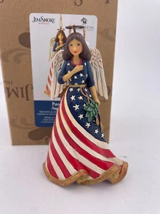 Enesco Jim Shore - Patriotic Angel Orn (4.75") #6004317 - Picture 1 of 2