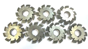  7 Modulfräser Zahnformfräser Ø90 NF Ma-4,5 / 20° Nr2+3+4+5+6+7+8  von FW A8891 - Bild 1 von 1
