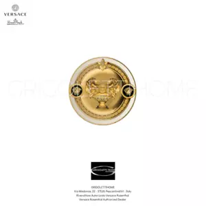 Versace Rosenthal - Prestige Gala - Piatto Piano / Burro cm 10 - in 4.09 - Picture 1 of 4