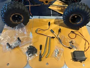 Redcat Everest 10 Four Wheel Deluxe Steering Kit with Links/Spacers/Servo 4ws - Picture 1 of 5