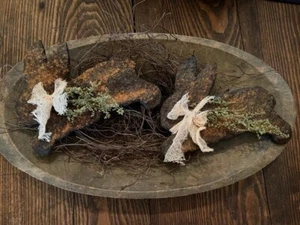 Primitive Bunny Hasen Schale Füllung Ostern Sweet Annie Homestead Speisekammer - Bild 1 von 12