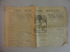 THE NEW YORK HERALD FRONT PAGE, EUROPEAN EDITION, PARIS - MAY 8, 1918