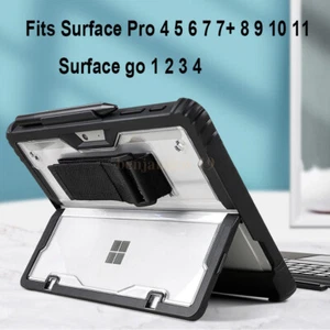 Portable Shockproof Hard Case for Microsoft Surface Pro 4 5 6 7 7+ 8 9 10 11 - Picture 1 of 15