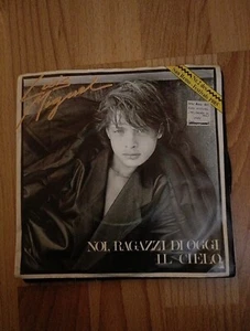 7" SAN REMO 1985 LUIS MIGUEL Noi ragazzi di oggi /Il Cielo - Picture 1 of 2