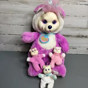 Vintage Baby Cub Surprise rosa Panda und Jungtiere Hasbro 90er - Bild 1 von 7