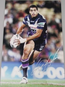 GREG INGLIS Hand Signed 11x14 Photo Huge FULL Signature - Foto 1 di 2