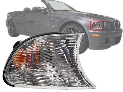 Lámpara de estacionamiento de señal lado del pasajero para BMW 325Ci 330Ci M3 2002-2006 63137165858 Foto 1 de 4