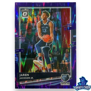 JAREN JACKSON JR 2020-21 Panini Optic Purple Shock Prizm Grizzlies NBA Card - Bild 1 von 2
