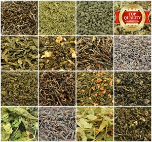 Loose Leaf Tea 82+ Types! Green Tea, Pu Erh, Black, Oolong, Herbal Jasmine Tea - Picture 1 of 106