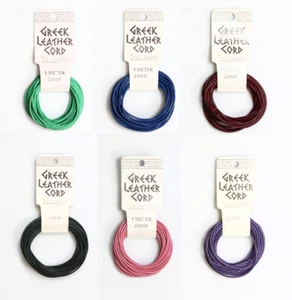 BeadSmith® Greek European Leather Strap Thread Covering * All Colors - Picture 1 of 43