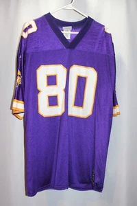 Reebok NFL Players Minnesota Vikings Cris Carter #80 Jersey Size Large Football - Picture 1 of 11
