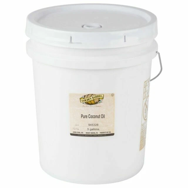 Golden Barrel Coconut Oil - 5 Gallon