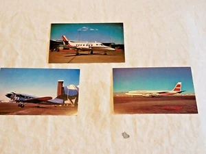 3 Airline Postcards Unused, Mary Jaynes', Air US, TWA, FAA DC-3 - Bild 1 von 5
