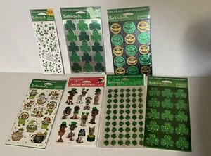 American Greetings Stickety Doo Da St Patrick’s Day Sticker Lot - Picture 1 of 9