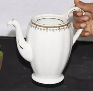 Antique Cream Petel Grindley Ceramic White Tea Pot Old Original 15015 - Picture 1 of 12