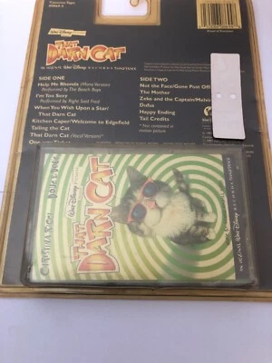 That Darn Cat Cassette Tape Factory Sealed Disney Soundtrack Beach Boys  - Image 1 of 2