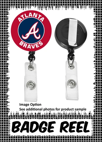 Atlanta Braves - Badge Reel - Choose From 12 Designs Cover