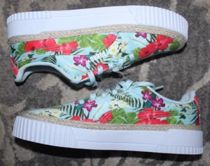 Zapatos para mujer Puma Carina plataforma flores tropicales 388390-01 talla 9 - Imagen 1 de 8