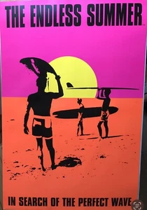 Endless Summer Rare Bright Vibrant Vintage 2002 Poster 24 x 36 - Picture 1 of 1