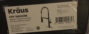 Kraus KPF-16830RB Sellette Commercial-Style Pull Down Kitchen Faucet - Picture 1 of 2