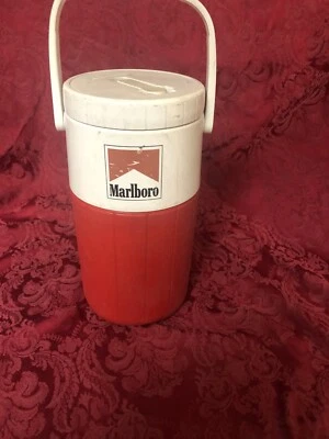 Jarra de agua Coleman de colección 1/2 galón termo enfriador logotipo de cigarrillo Marlboro Foto 1 de 4