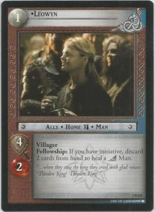Herr der Ringe Rückkehr des Königs TCG: Seltene Leowyn Karte #7R239 - Bild 1 von 1